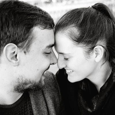 Pärchen am Hafen Hamburg | Portraitfoto